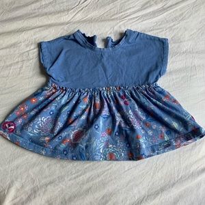 Blue floral dress 🌱🦚🌱